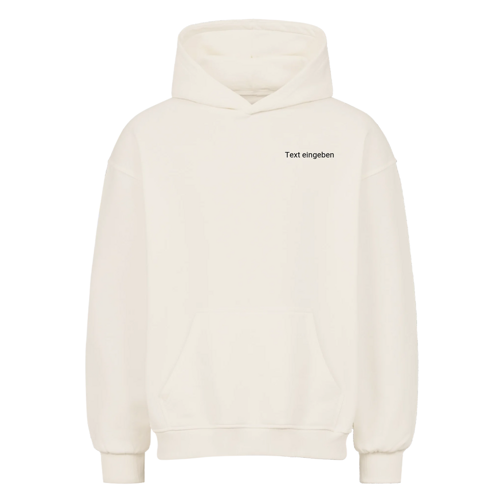 Personalisierte Oversized Hoodie