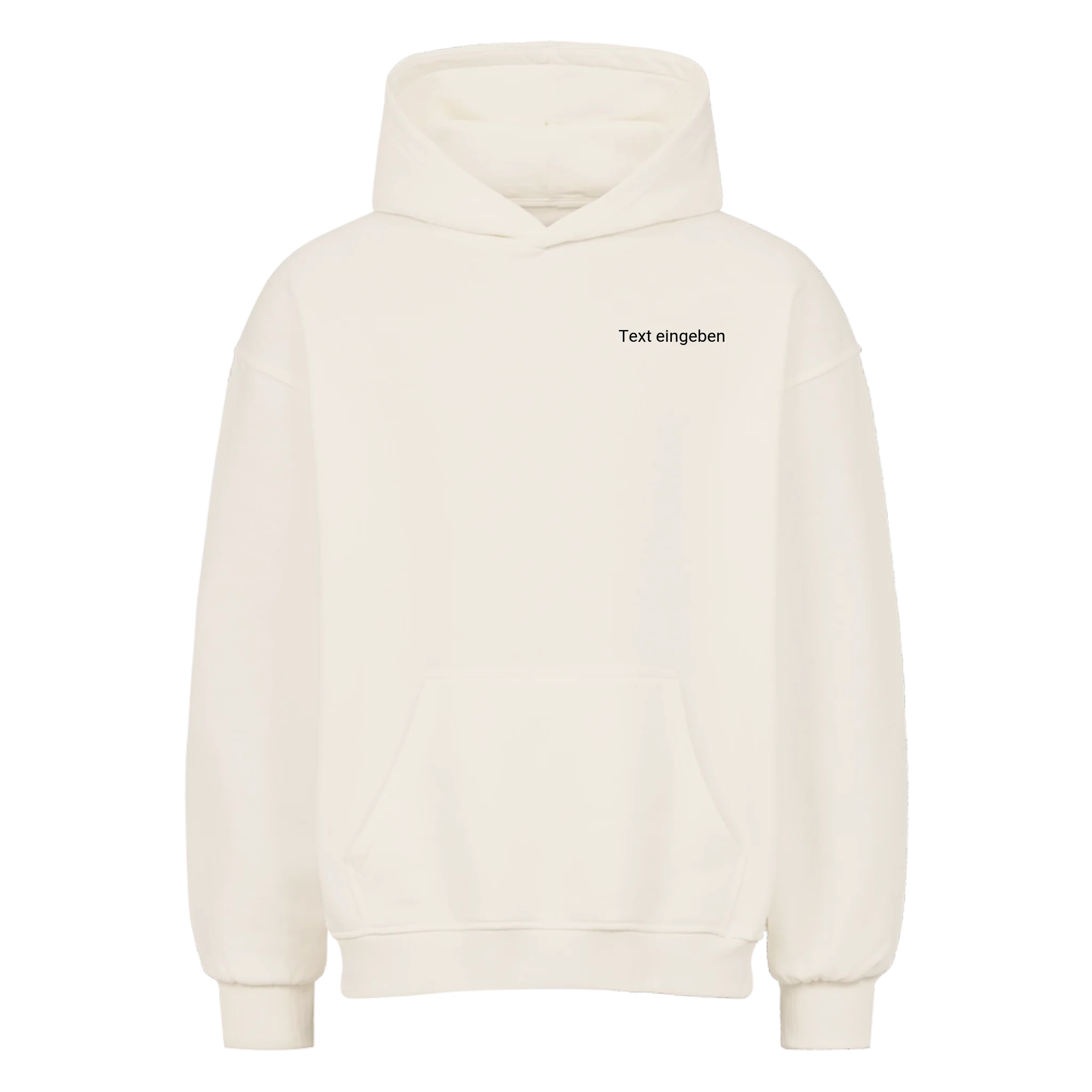 Personalisierte Oversized Hoodie