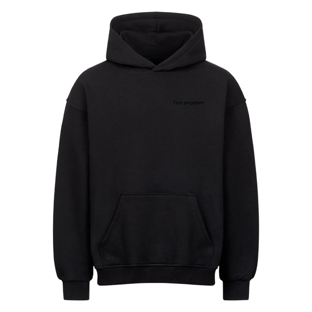 Personalisierte Oversized Hoodie