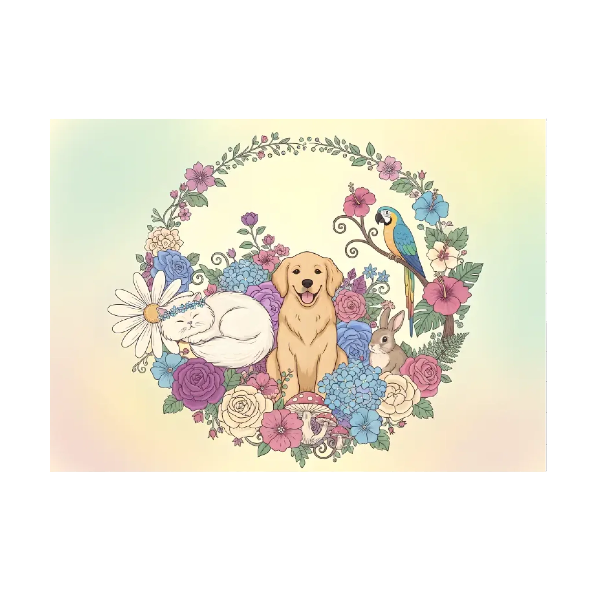 Puzzle Viereckig/Personalisiert