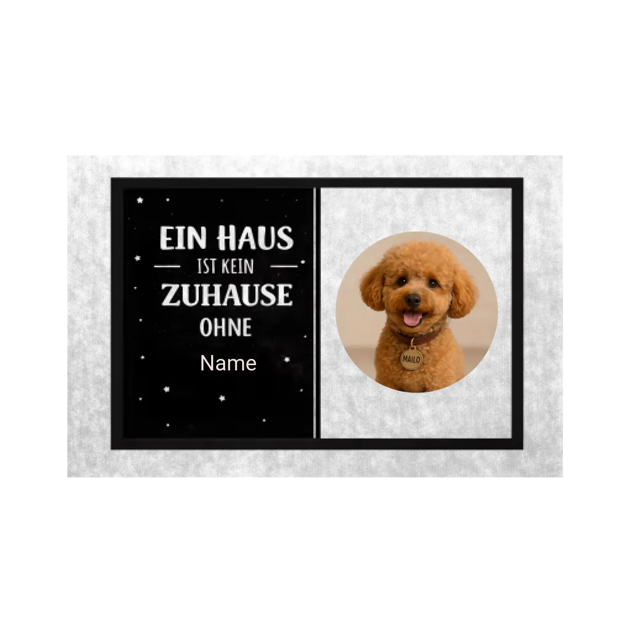 Fußmatte – personalisiert mit Foto